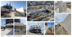 Photos du chantier de la Cité des Vins et des Climats