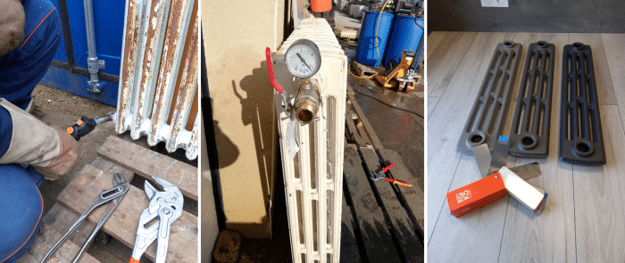 Arsenal de Besançon - réemploi radiateurs