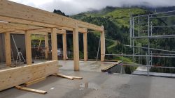 Chantier en altitude