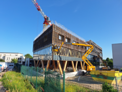 IFA Marce Sauvage, chantier bois et matériaux biosourcés